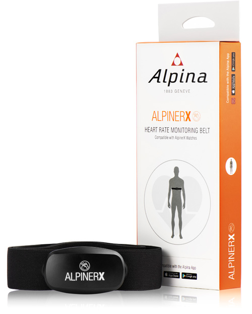 New heart rate monitoring belt for AlpinerX