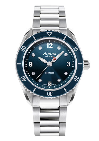 The new Alpiner Comtesse Sport Quartz: back to the roots of feminine sports chic 