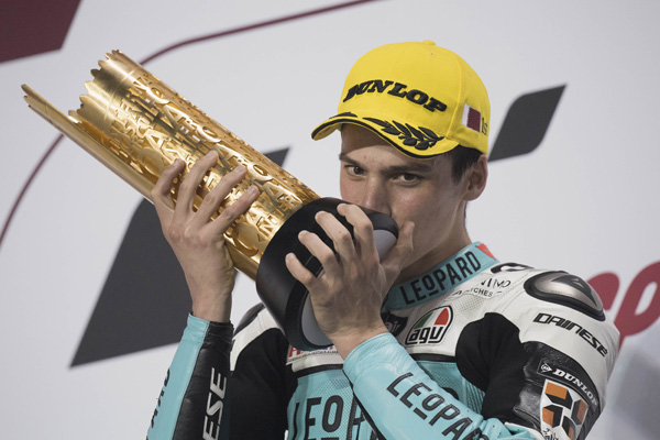 Double victory for Moto3 rider Joan Mir