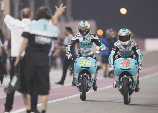 Double victory for Moto3 rider Joan Mir