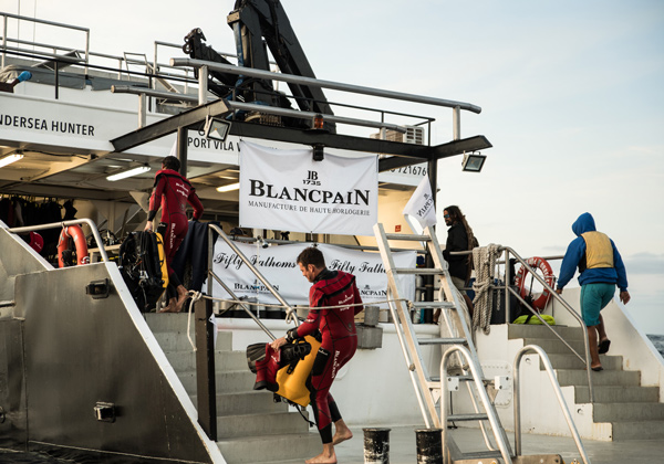 Oceana et Blancpain annoncent un partenariat exclusif