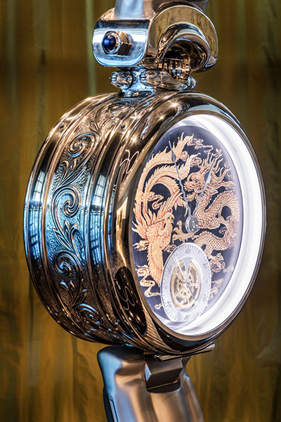 A Bovet clock receives the A’ Design Award 