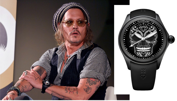 Johnny Depp porte une Bubble