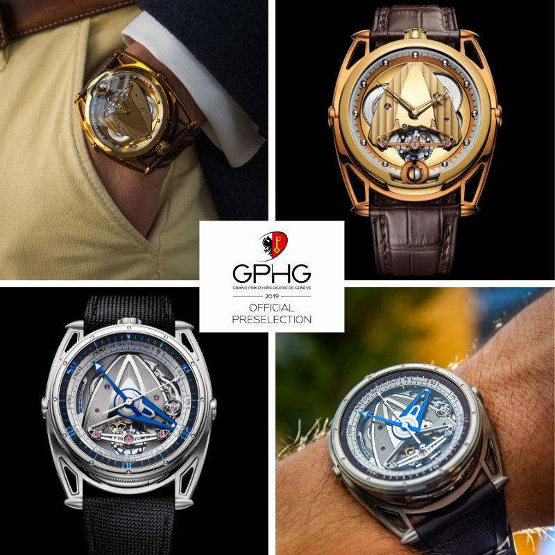 Two watches preselected for the GPHG 2019