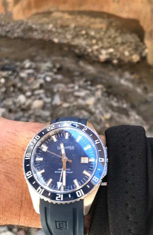A Scafograf GMT, put to a punishing test in the Moroccan Atlas mountains