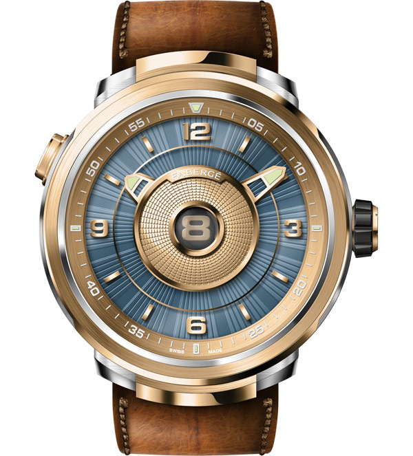 Modern vintage: The Fabergé Visionnaire DTZ in yellow gold