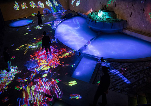 Collaboration with teamLab in - “teamLab: A Forest Where Gods Live, Ruins and Heritage - THE NATURE OF TIME”.