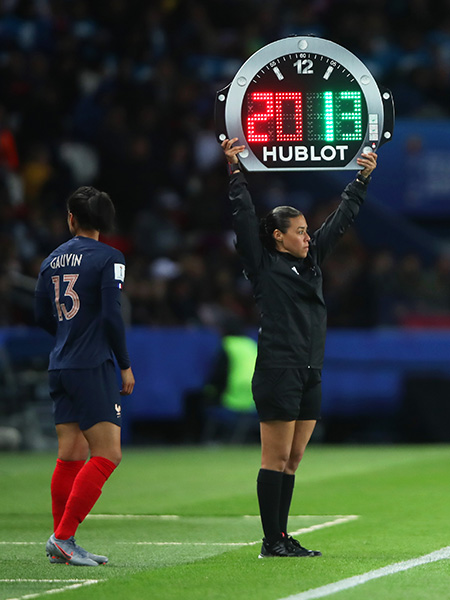 Official Timekeeper of the FIFA Women's World Cup