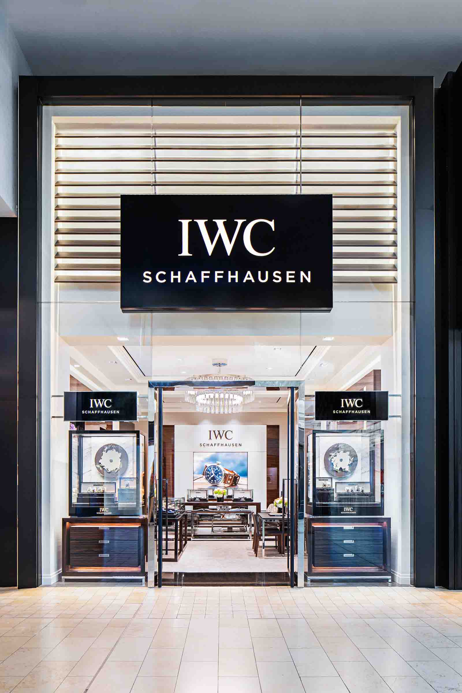 IWC Shauffhausen opens first boutique in Canada