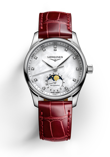 The Longines Master Collection: the Moon on her wrist 