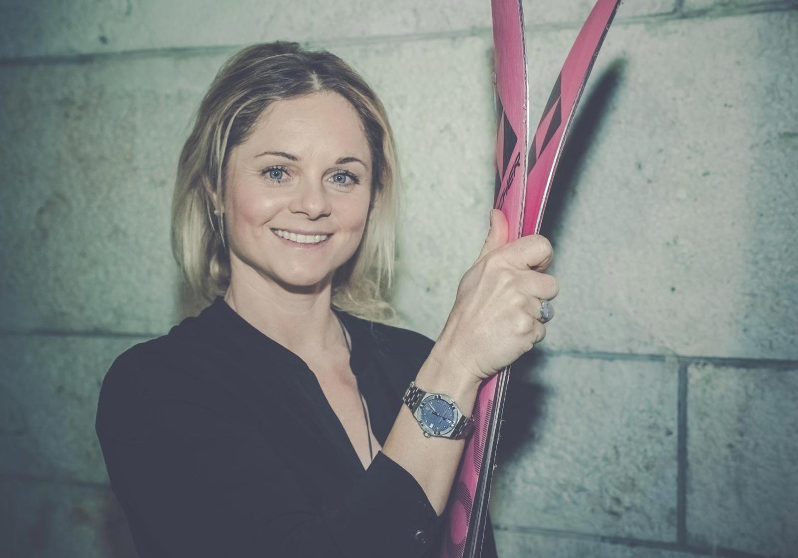 Alpine skier Sandra Lahnsteiner, the new friend of the brand
