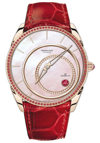 A limited-edition Tonda 1950 inspired by the inclusions in a ruby