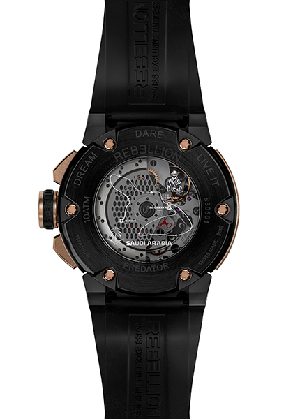 The brand customizes its Predator Chronograph in honour of the Dakar Rally
