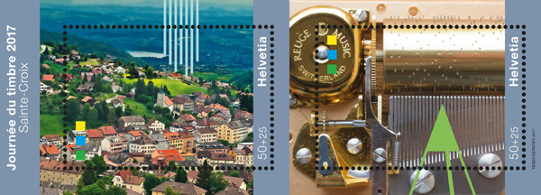 Swiss postal stamps