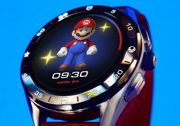 Teams up with pop culture Icon Super Mario