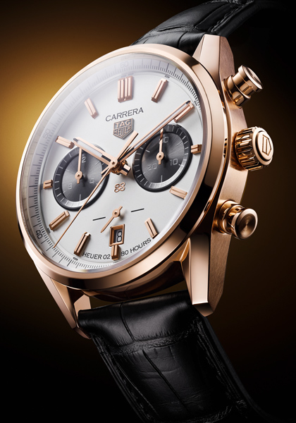A Limited-Edition Gold Tag Heuer Carrera to Celebrace Jack Heuer 
