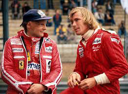 Niki Lauda and James Hunt actually got along much better in real life. 