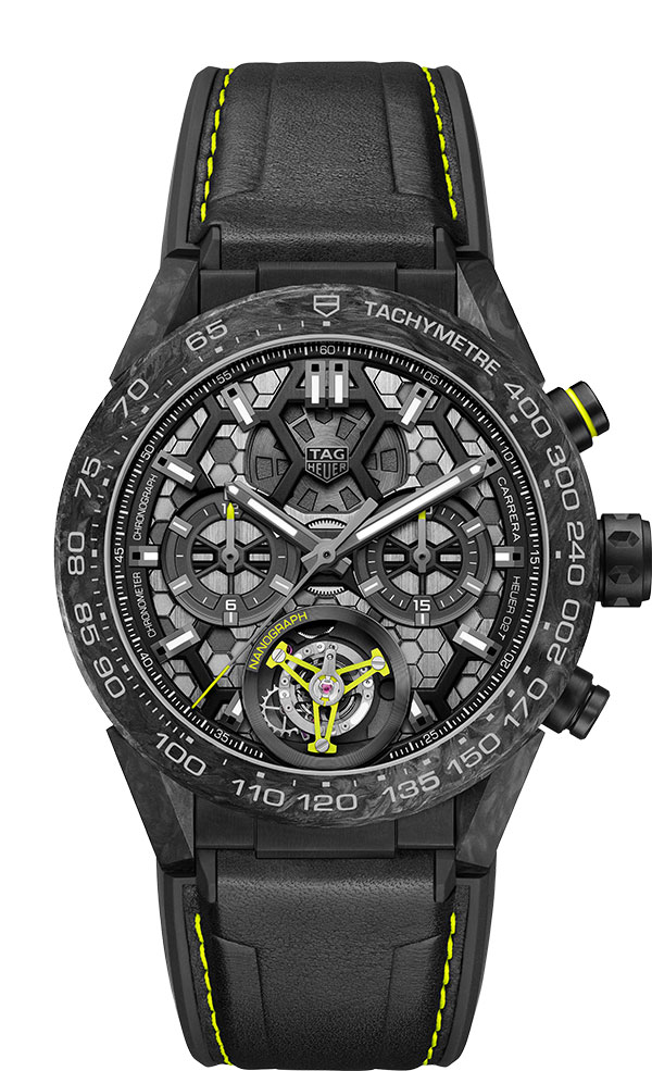 TAG Heuer invents the carbon balance spring