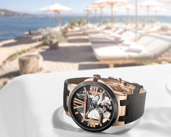 Mads Mikkelsen wears a Ulysse Nardin watch in Cannes