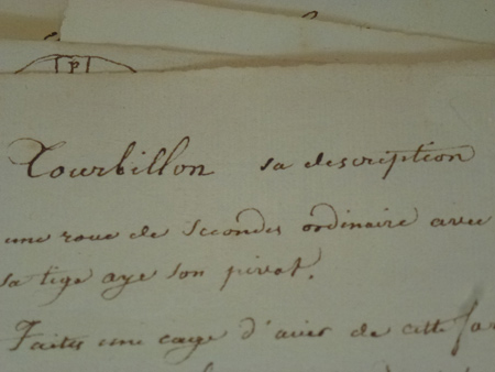 Breguet-manuscript