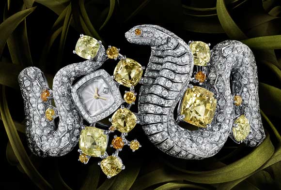 Cartier-montre-decor-serpent 