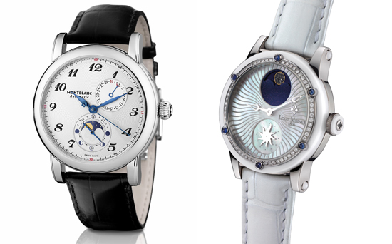 Louis Moinet Stardance and Montblanc Star Twin Moonphase
