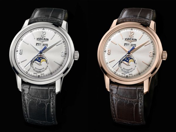 A new branch in the classic 50s Presidents’ line: the Moonphase, featuring a triple calendar and the moon cycles.