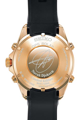 Seiko Astron GPS Solar Chronograph Novak Djokovic limited edition.