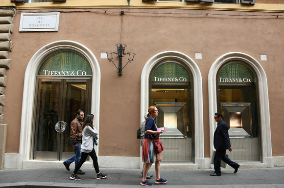 Tiffany Rome boutique