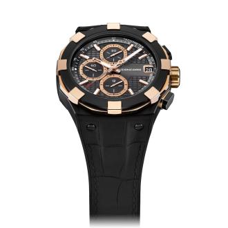 Chronograph Black and Gold