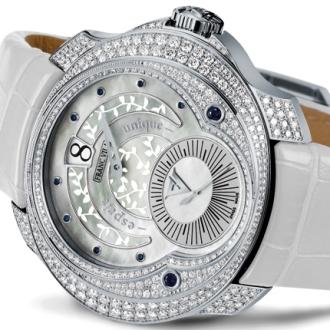 FVt28 Jumping Hours Automatique "White Ivy Edition" HJL4