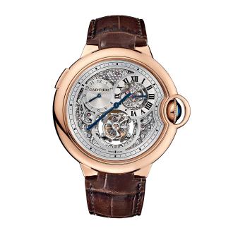 Tourbillon with double jumping second time zone watch