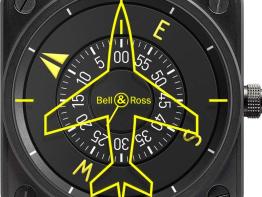 BR 01 Heading indicator - Bell & Ross