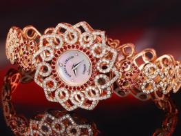The Victoria Princess Red Heart Watch - Backes & Strauss