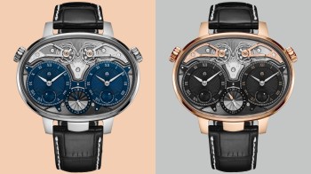 Dual Time Resonance models in gold - Armin Strom