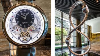 A Bovet clock receives the A’ Design Award  - Bovet 1822