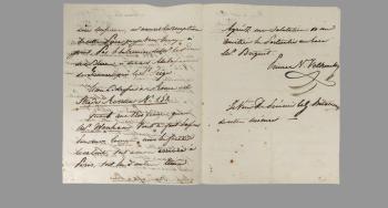 Two historic letters enter the Breguet Museum  - Breguet
