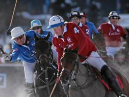 Winner of the Snow Polo World Cup - Cartier