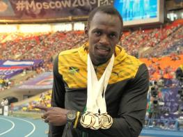 3 Gold Medals for Usain Bolt - Hublot 
