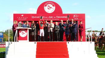 Waldgeist wins the 98th edition of the Qatar Prix de l’Arc de Triomphe - Longines