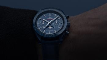 Blue and the Omega Speedmaster Blue Side of the Moon - Why not...?