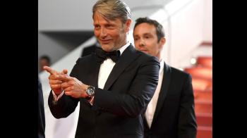 Mads Mikkelsen wears a Ulysse Nardin watch in Cannes - Ulysse Nardin