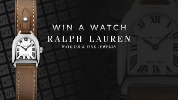 Win a Ralph Lauren Stirrup Mini Steel watch - Ralph Lauren