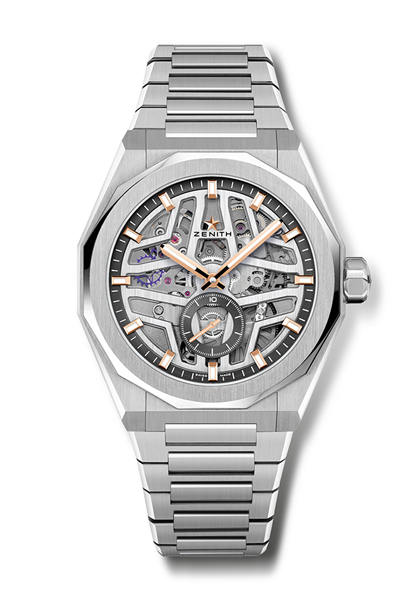 New Zenith Defy Skyline Skeleton: The 1st Skeleton Watch At 1/10 Of A  Second