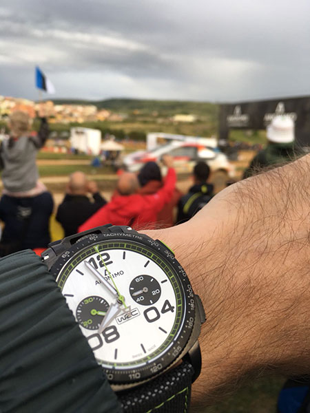 Seeing the new Militare WRC Special Edition in its natural environment