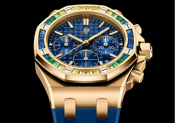 Four Royal Oak Offshore with an Array of Gemsetting Variations