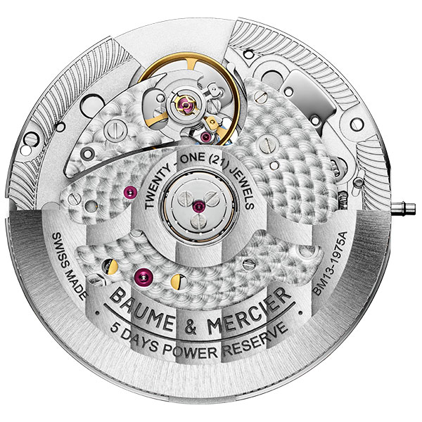 La simplicité et la Baume & Mercier Clifton Baumatic Chronomètre