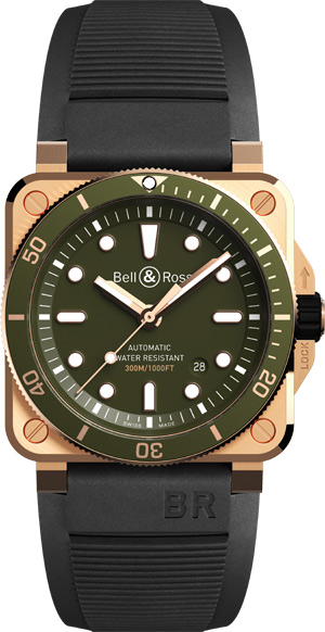 BR 03-92 Diver Green Bronze