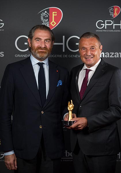 The “Aiguille d'Or” goes to Bulgari 