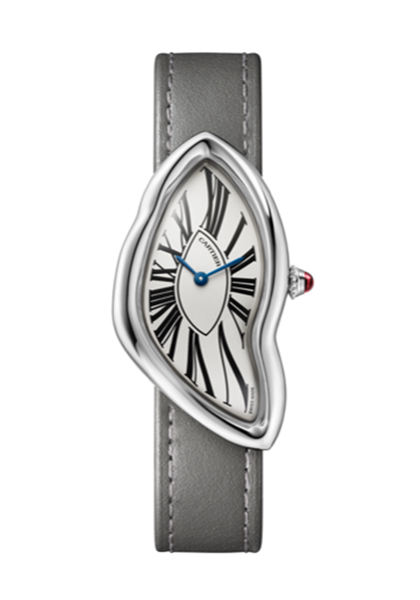 The New Cartier Crash Watch in Platinum